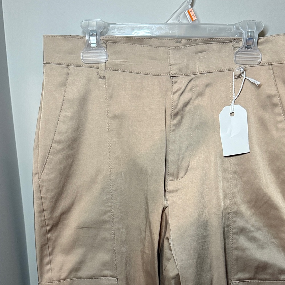 Woman’s silk Tan Pants